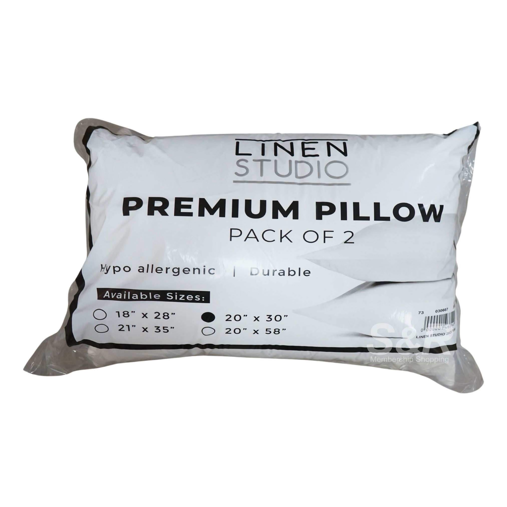 Linen Studio Premium Pillow Pack of 2 20x30 Linen Studio Premium Pillow Pack of 2 20x30